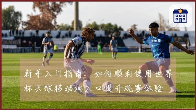 新手入门指南：如何顺利使用世界杯买球移动端入口提升观赛体验